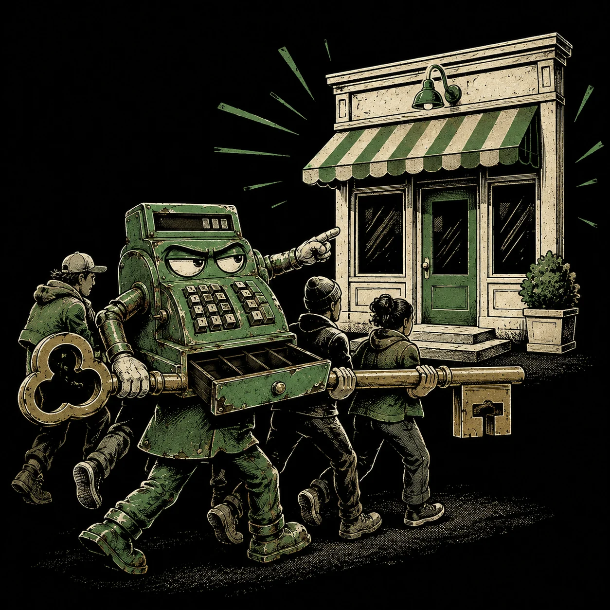 Reggie the Register leads an Operator takeover